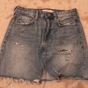 Jean skirt